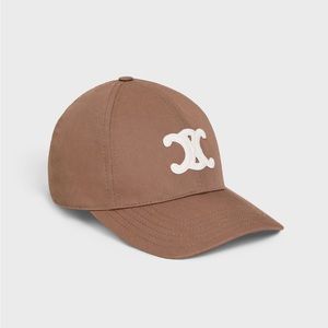 Celine TRIOMPHE BASEBALL CAP IN COTTON
MARRON GLACE size M